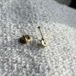 Gold Banjo Pin